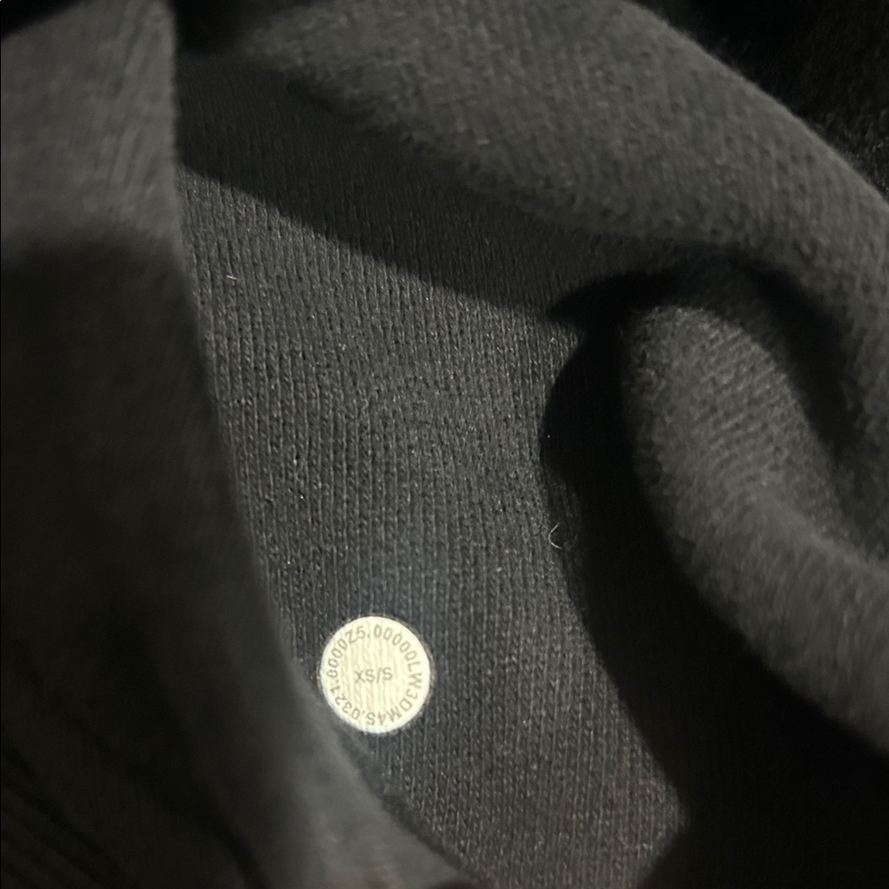 Lululemon Scuba Oversized half zip hoodie Black - Picture 5 of 10